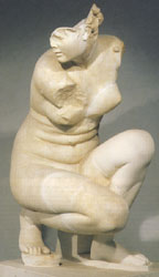 Marble statue of Aphrodite. Rome, Museo Nazionale Romano