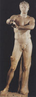 Marble statue. Rome, Musei Vaticani