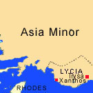 Map of part of Asia Minor