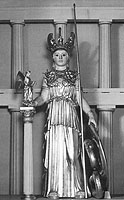 Athena Parthenos model. Toronto, Royal Ontario Museum 962.229.16. Photo. Museum