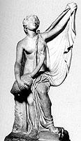Marble statue. Rome. Villa Borghese CVIIIC. Photo. DAI 74.2704