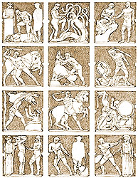 Drawing. John Boardman,<i> Greek Sculpture Classical Period,</i> fig.22 (Marion Cox)