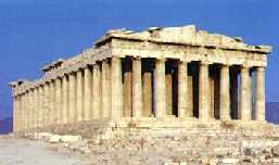 View of the Parthenon from the north-west.