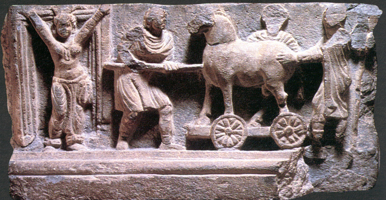 Gandhara relief