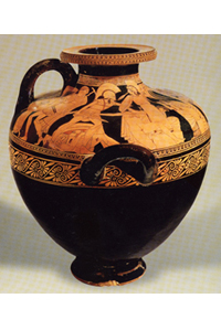 Kleophrades Painter 'Sack of Troy' hydria