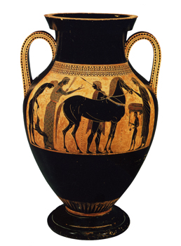 Exekias's Vatican amphora