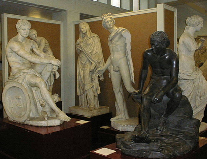sculpture et collection